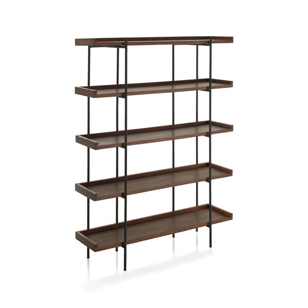 Ubunifu bookshelf storage unit